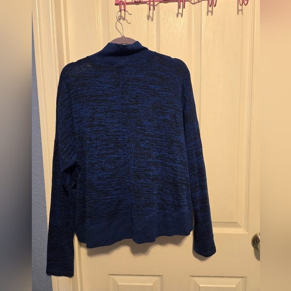 Rag & Bone Polyester Sweater For Women's Color Blue/Black Size Large - Picture 3 of 7